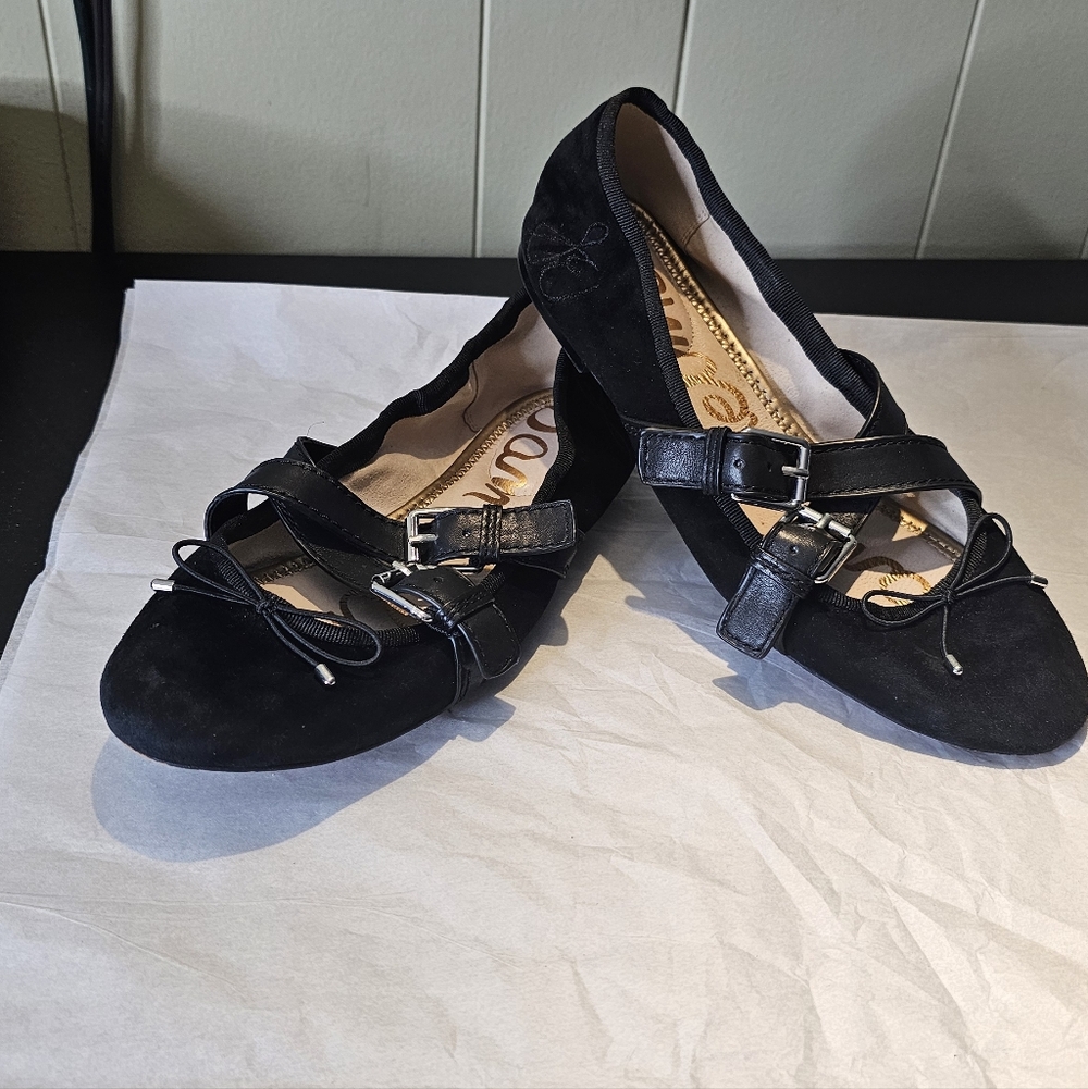 Women's Sam Edelman  Fianna Suede Ballet Flats Size 9